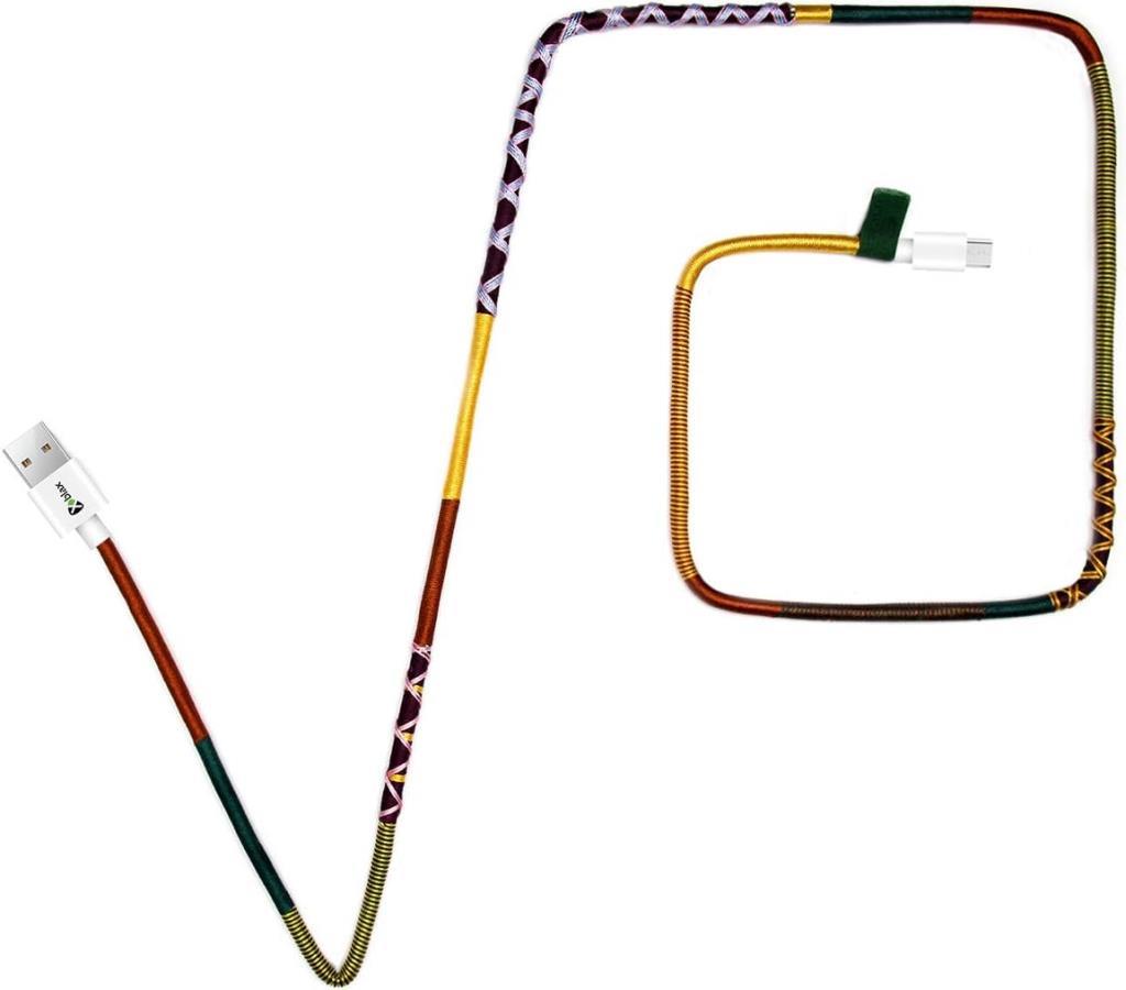 Vorson Handmade Candy Micro Android Şarj ve Data Kablosu, 100 cm - Teşhir