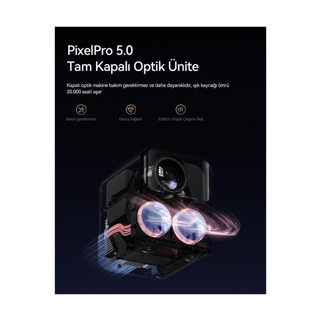 Wanbo Mozart 1 Pro 900 Lümen Full HD Wi-Fi Android LED Projeksiyon Cihazı