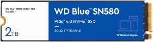 Western Digital BLUE SN580 WDS200T3B0E PCI-Express 4.0 2 TB M.2 SSD