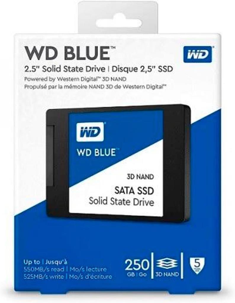 Western Digital Blue SA510 WDS250G3B0A SATA 3.0 2.5" 250 GB SSD - Outlet