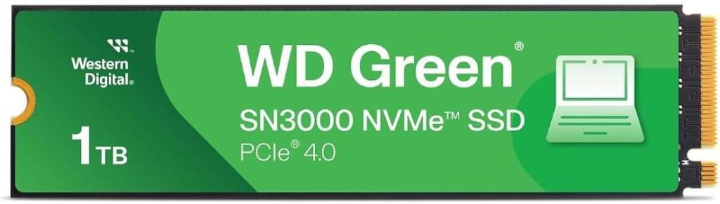 Western Digital Green SN3000 WDS100T4G0E PCI-Express 4.0 1 تيرابايت M.2 SSD