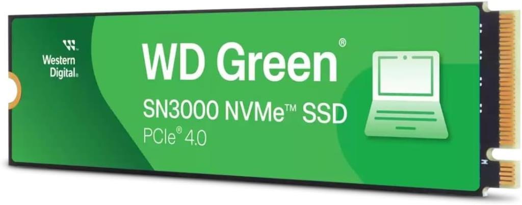 Western Digital Green SN3000 WDS100T4G0E PCI-Express 4.0 1 تيرابايت M.2 SSD