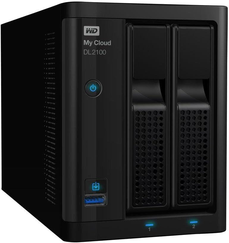 Western Digital My Cloud Pro PR2100 4 TB WDBBCL0040JBK NAS Depolama Ünitesi - Outlet