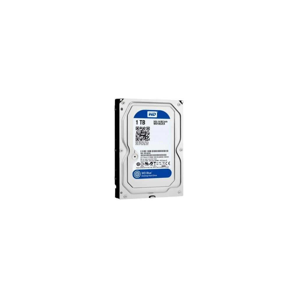 Western Digital Caviar Blue WD10EZEX SATA 3.0 7200 RPM 3.5" 1 TB Harddisk - Outlet
