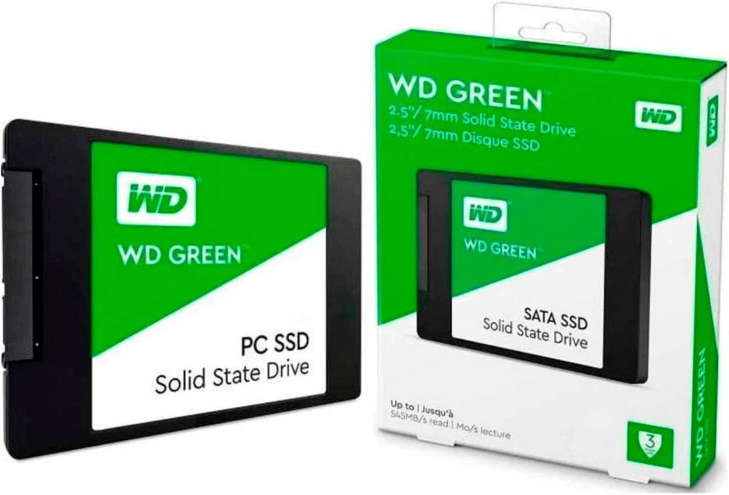 Western Digital Green WDS240G3G0A SATA 3.0 2.5" 240 GB SSD - OUTLET