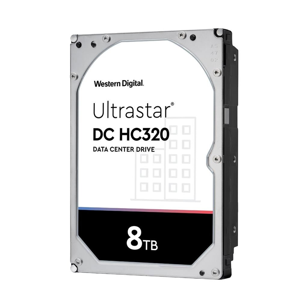 Western Digital Wd Ultrastar 8Tb Dc Hc320 Sata Hdd, 3,5 İnç Dahili Sabit Disk Sunucu, 256 Mb Önbellek