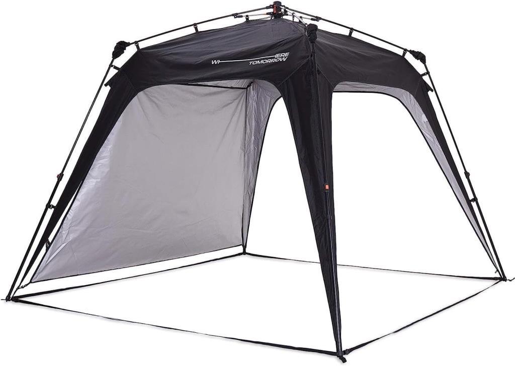 Where Tomorrow Pavillon Otomatik Gazebo-SİYAH