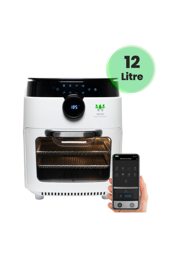 Wiami Airfryer Oven RA-011W 12 lt Beyaz Yağsız Fritöz Outlet