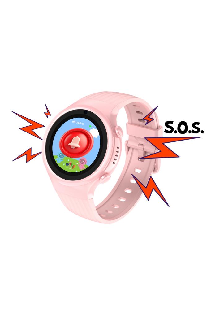 Wiky Watch 5S Pembe Akıllı Çocuk Saati - Outlet