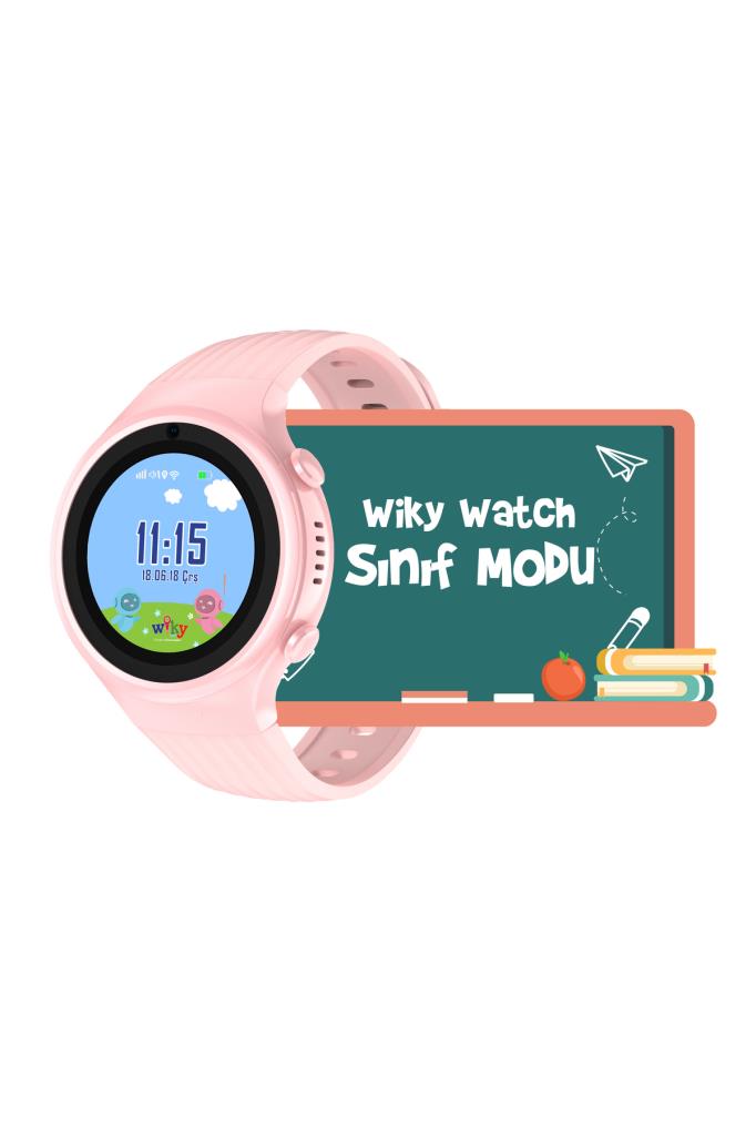 Wiky Watch 5S Pembe Akıllı Çocuk Saati - Outlet