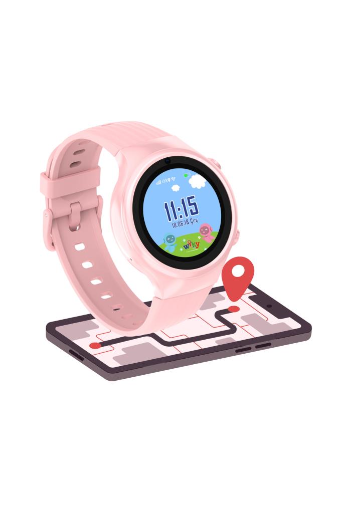 Wiky Watch 5S Pembe Akıllı Çocuk Saati - Outlet