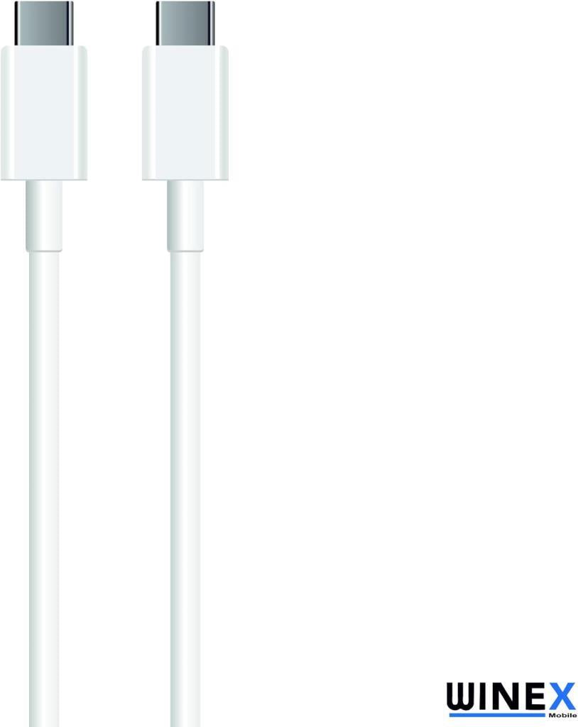 Winex 3a 45w Type-C To Type-C 2metre Data Ve Hızlı Şarj Kablosu