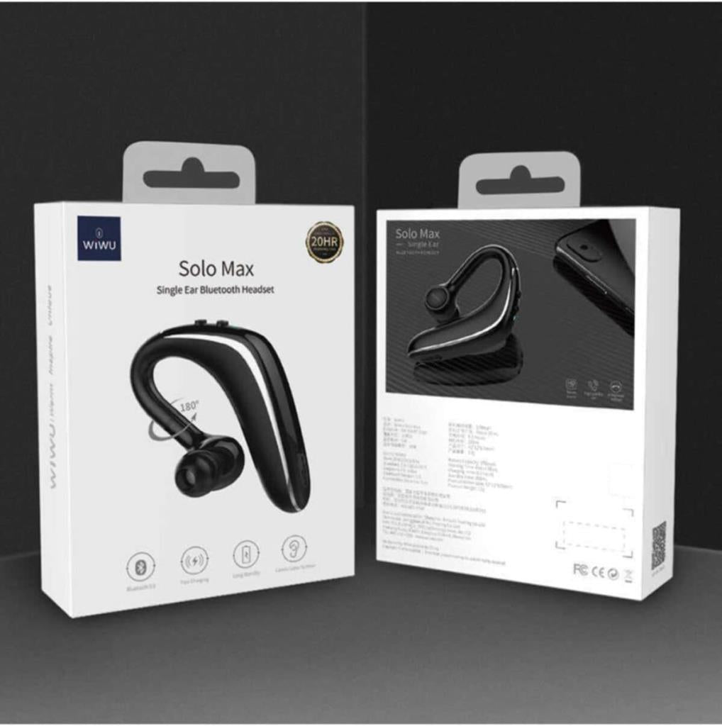 Wiwu Solo Max Tekli Kablosuz Kulak İçi Bluetooth Kulaklık - Teşhir