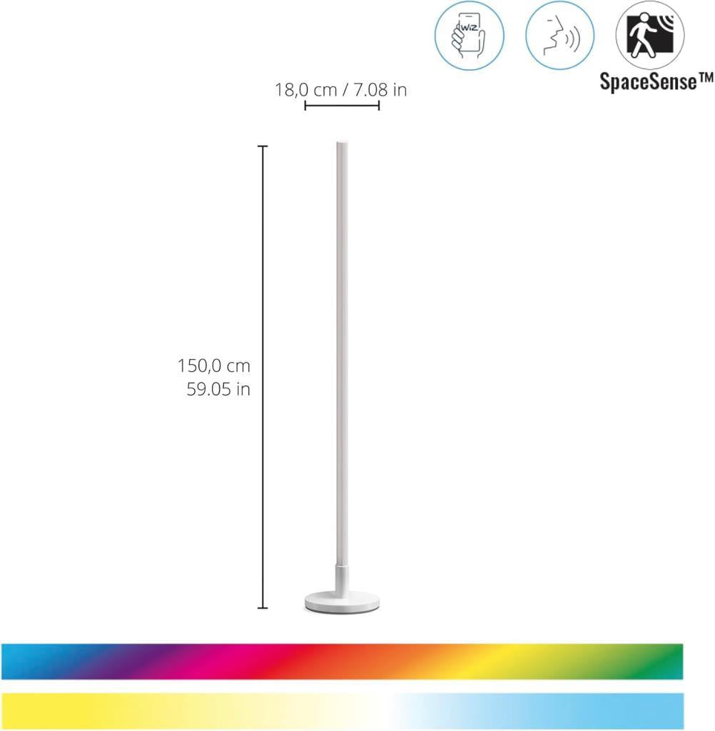 WİZ Wi-Fi BLE Floor Lamp EU Type C (Philips Aydınlatma Garantili) - OUTLET
