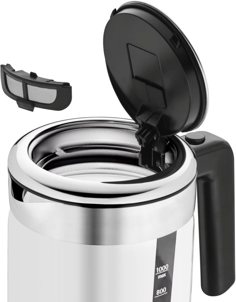 WMF Kitchenminis 7211003374 1 lt Cam Su Isıtıcısı + Çay Makinesi Teşhir