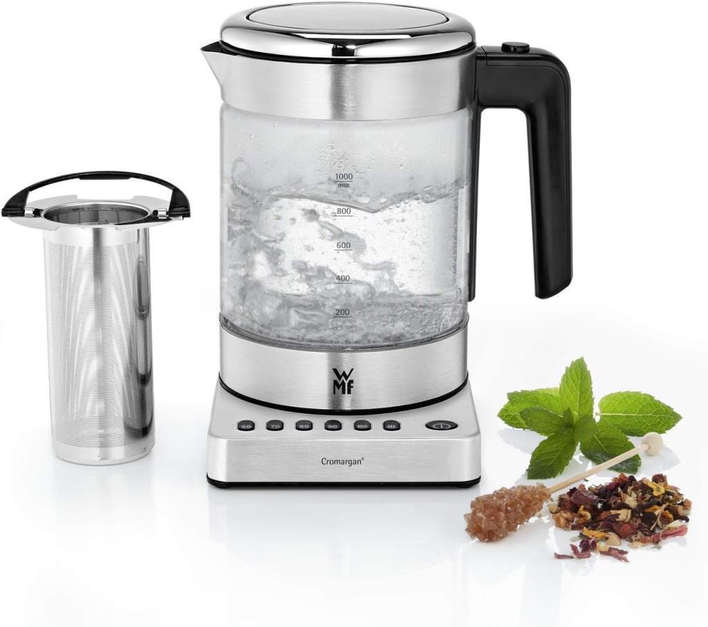 WMF Kitchenminis 7211003374 1 lt Cam Su Isıtıcısı + Çay Makinesi Teşhir