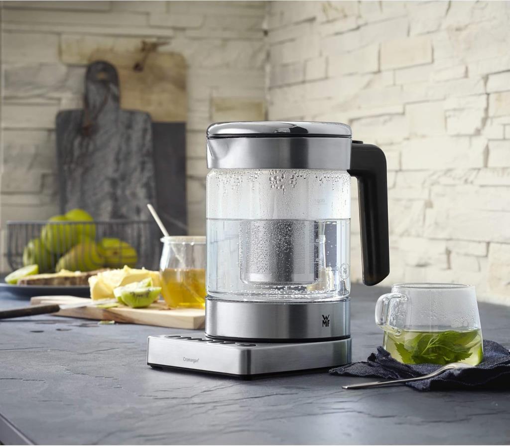 WMF Kitchenminis 7211003374 1 lt Cam Su Isıtıcısı + Çay Makinesi Teşhir