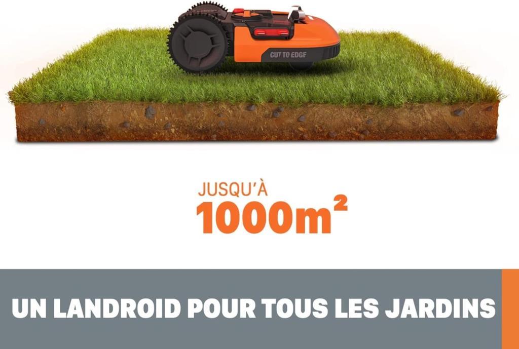 Worx WR147E.1 Landroid L1000 Robotik Çim Biçme Makinesi