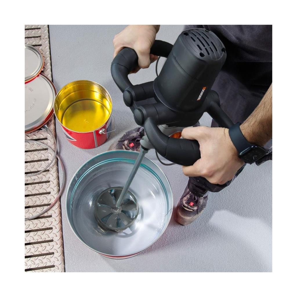 Worx WX598 1600 W 160 mm Devir Ayarlı Karıştırıcı