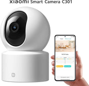 Xiaomi Smart Camera C301 2K 360 Derece Gece Görüşlü IP Wi-Fi Güvenlik Kamerası (Xiaomi Türkiye Garantili)