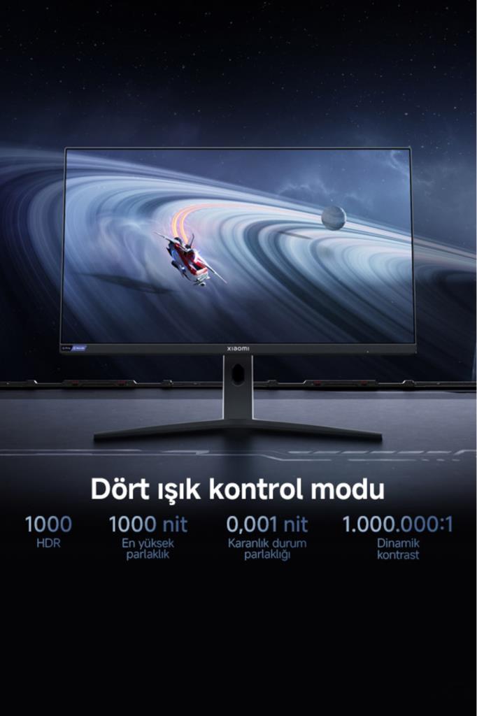 Xiaomi G Pro 27i P27QBA-RGPGL 27" 1 ms 2K Pivot IPS 180 Hz Oyuncu Monitörü Teşhir