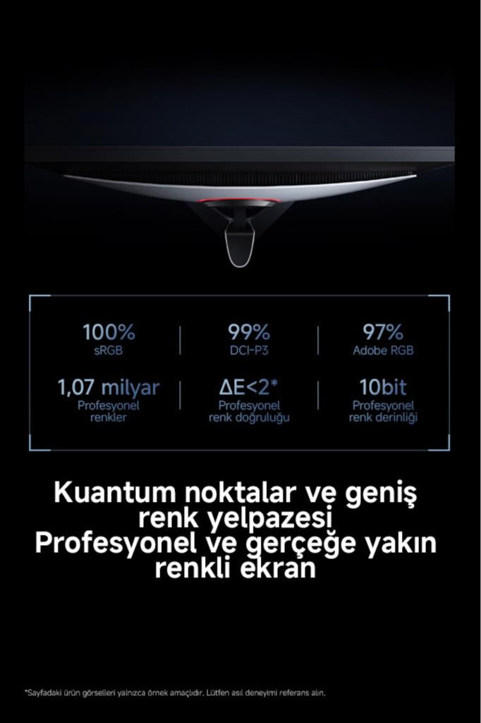 Xiaomi G Pro 27i P27QBA-RGPGL 27" 1 ms 2K Pivot IPS 180 Hz Oyuncu Monitörü Teşhir