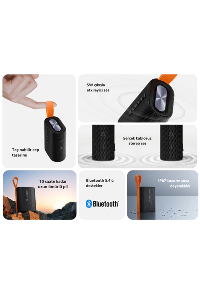 Xiaomi S28D 5W IP67 Taşınabilir Bluetooth Hoparlör - OUTLET