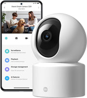 Xiaomi Smart Camera C201 Full HD 2 MP 360 Derece Gece Görüşlü IP Wi-Fi Güvenlik Kamerası Outlet