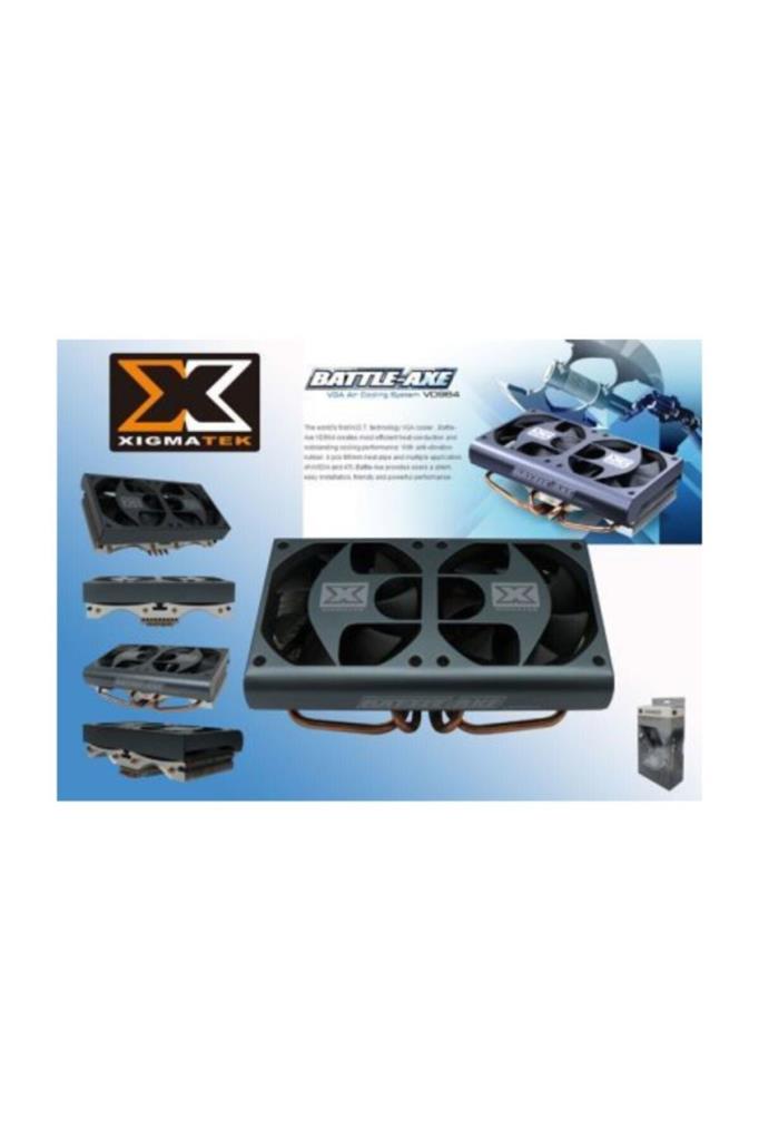Xigmatek VD964 Battle-Axe Ekran Kartı Fanı Teşhir