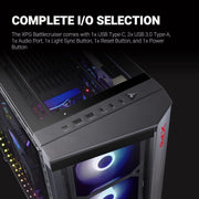 XPG Battlecruiser BATTLECRUISER-BKCWW ARGB Fanlı Siyah E-ATX Oyuncu Kasası - TEŞHİR