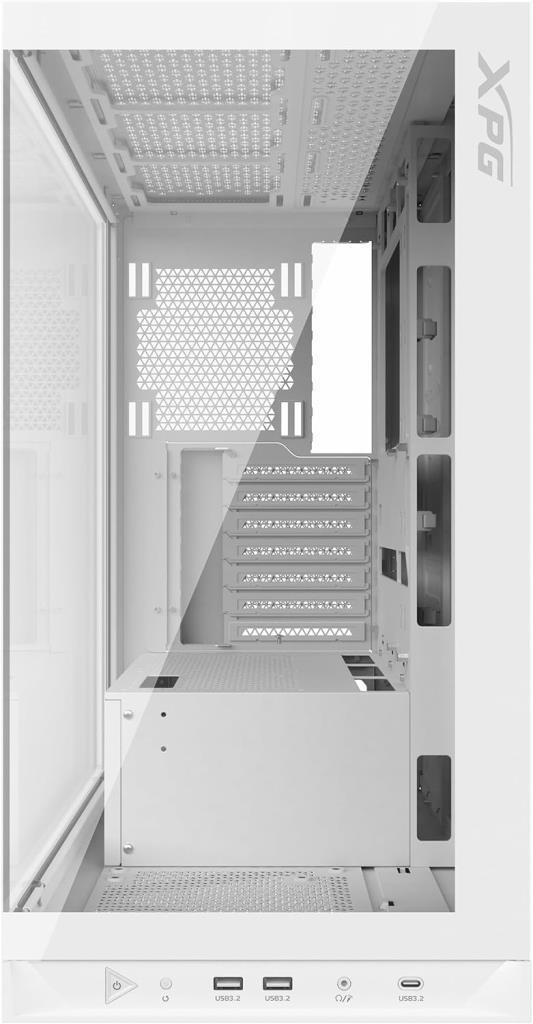 XPG Invader X INVADERXMT-BKCWW ARGB Fanlı Beyaz ATX Oyuncu Kasası - TEŞHİR