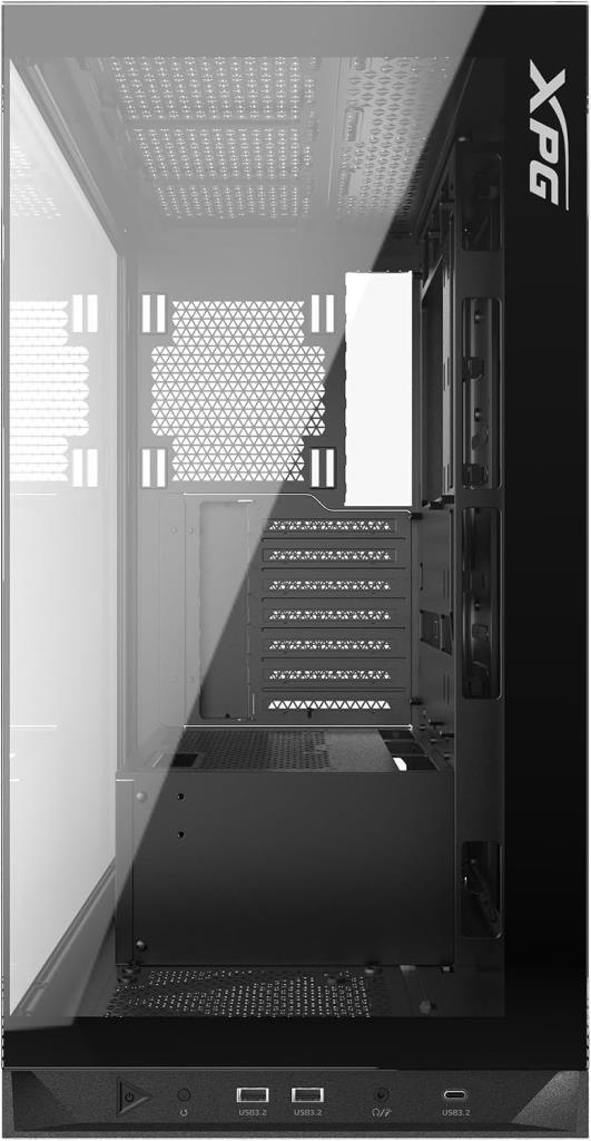 XPG Invader X INVADERXMT-BKCWW ARGB Fanlı Siyah ATX Oyuncu Kasası - OUTLET