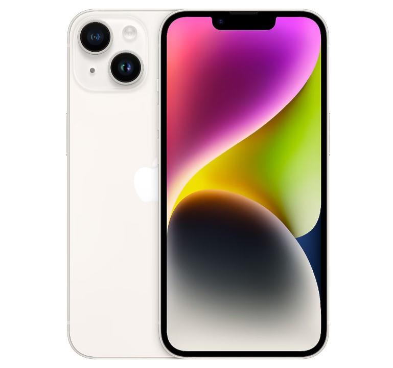 Yenilenmiş Apple iPhone 14 128 GB Yıldız Işığı B Kalite