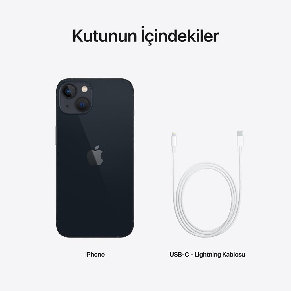 Yenilenmiş iPhone 13 256 GB Gece Yarısı Cep Telefonu (1 Yıl Garantili) - A Kalite