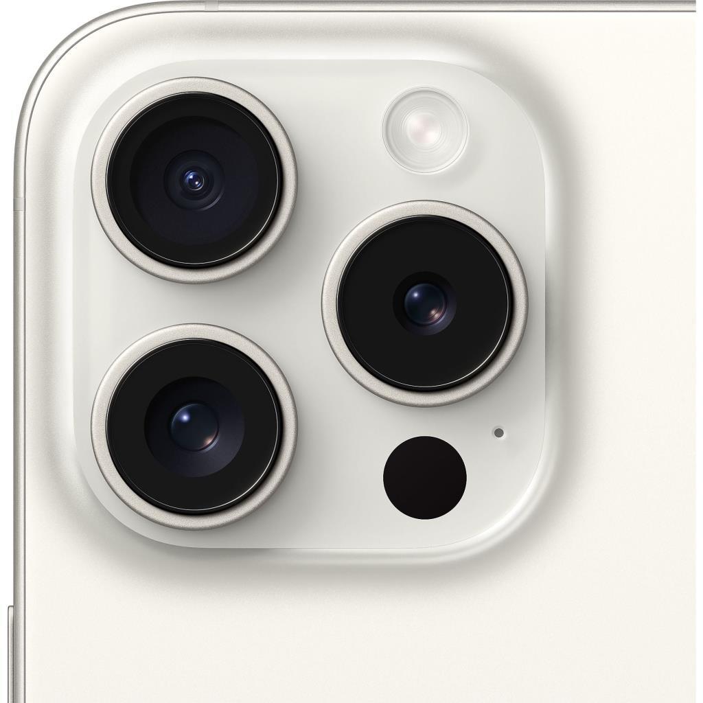 Yenilenmiş iPhone 15 Pro 256 GB Beyaz Titanyum Cep Telefonu (1 Yıl Garantili) - B Kalite