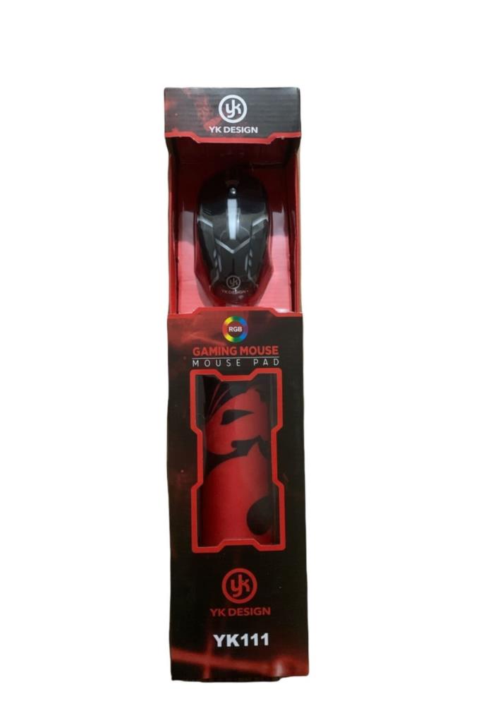 YK Design Yk 111 Oyuncu Mouse Ve Mousepad