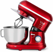 Yui M108 Easy Chef 1300 W 5 lt Kırmızı Stand Mikser Teşhir