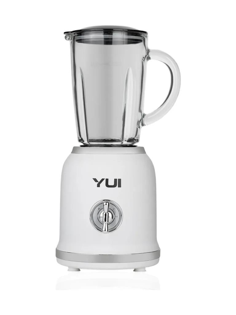 Yui M-18 3'ü 1 Arada Retro Beyaz 300 W Smoothie Blender Set Teşhir