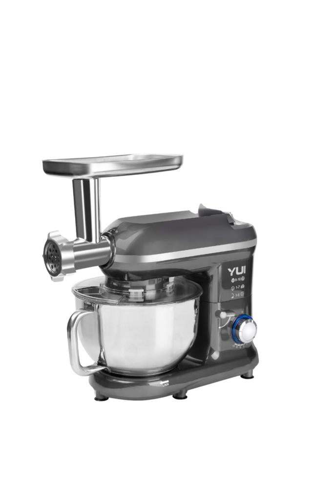 Yui M-120 Multi Fonksiyonel 1300 W 5 lt Gri Stand Mikser Outlet