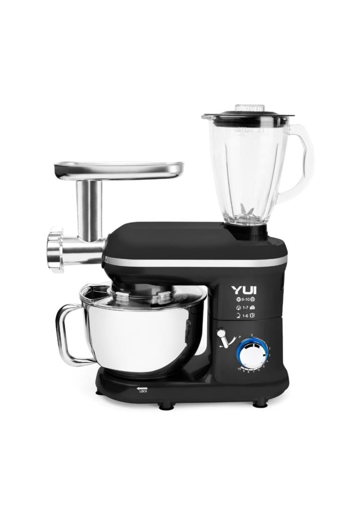 Yui M-120 Multi Fonksiyonel 1300 W 5 lt Siyah Stand Mikser Teşhir