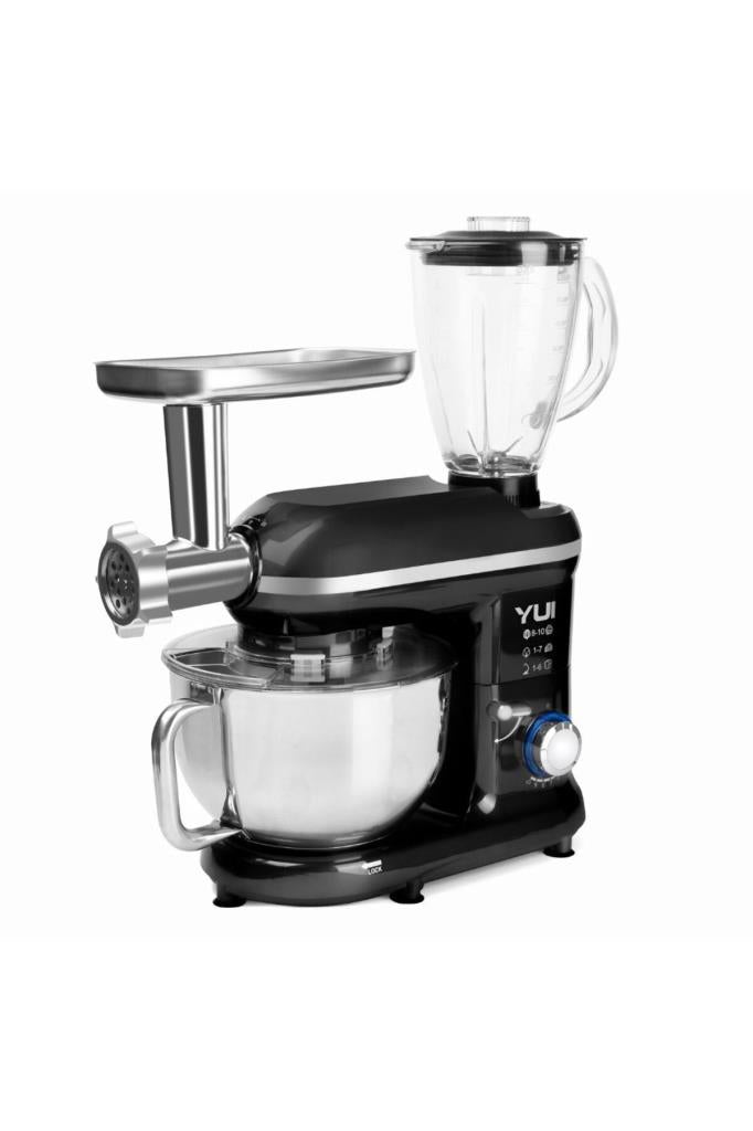 Yui M-120 Multi Fonksiyonel 1300 W 5 lt Siyah Stand Mikser Teşhir