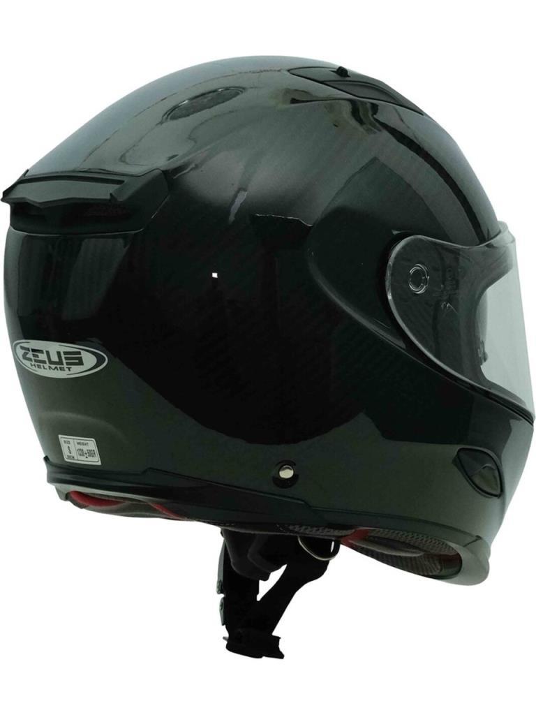 Zeus ZS-1800B Gloss Carbon Kapalı Kask Teşhir