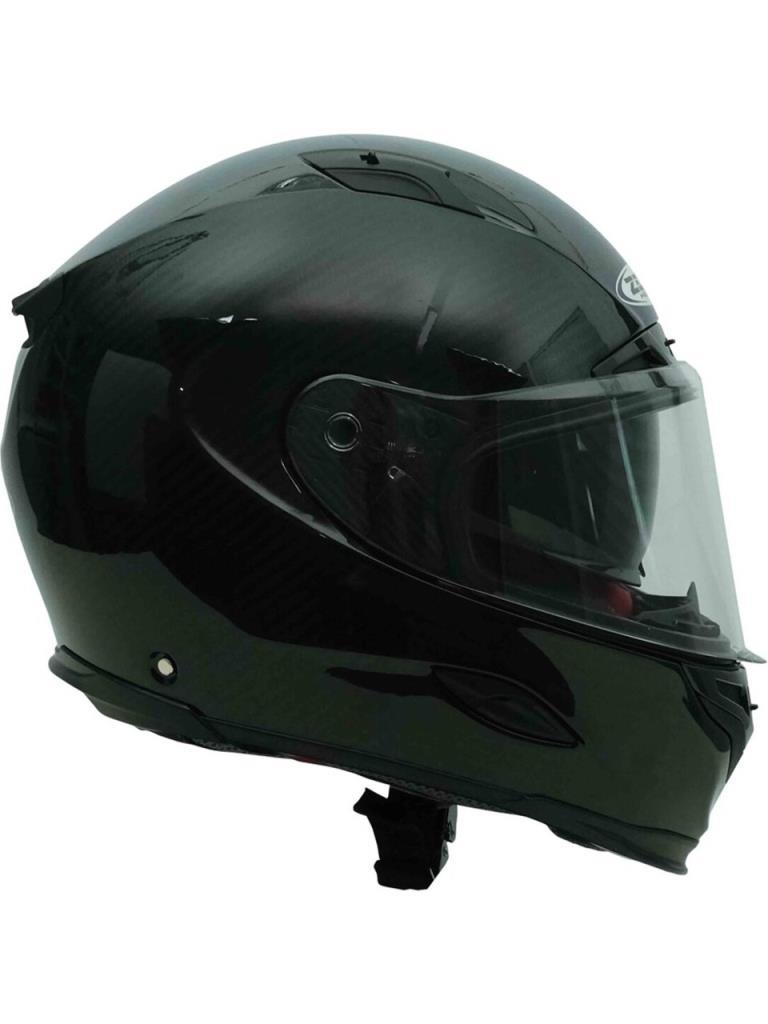 Zeus ZS-1800B Gloss Carbon Kapalı Kask Teşhir