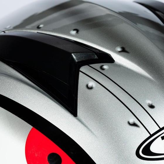 Zeus Zs-811a Al-38 Kapalı Kask Gümüş-siyah MEDIUM