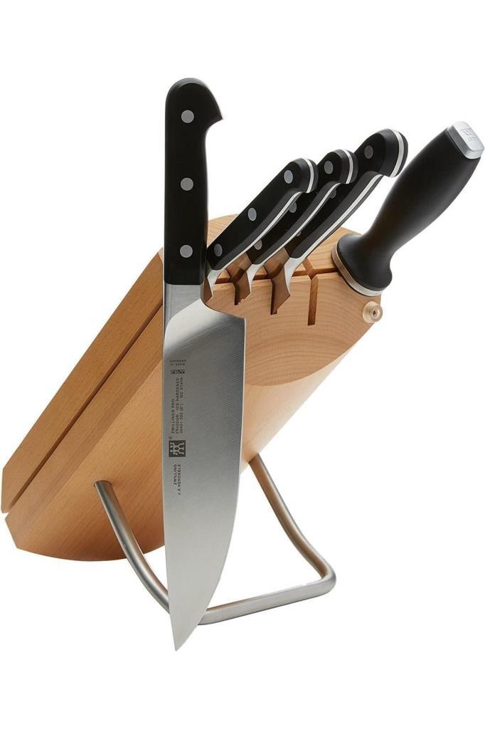 Zwilling Doğal Ahşap Blok Bıçak Seti 6 Parça Outlet