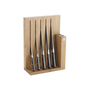 Zwilling Blok Bıçak Seti, 6 Parça Bambu Ahşap