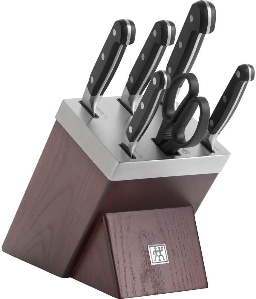 Zwilling Pro 384480070 7 Parça Kendinden Bilemeli Bloklu Bıçak Seti Outlet