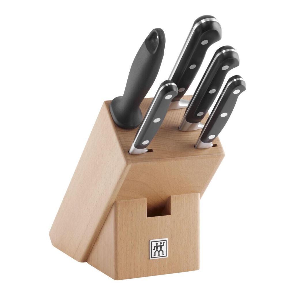 Zwilling Professional S 352230000 6 Parça Ahşap Bloklu Bıçak Seti Teşhir