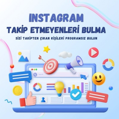 İnstagram Takip Etmeyenleri Bulma (Programsız) 2024