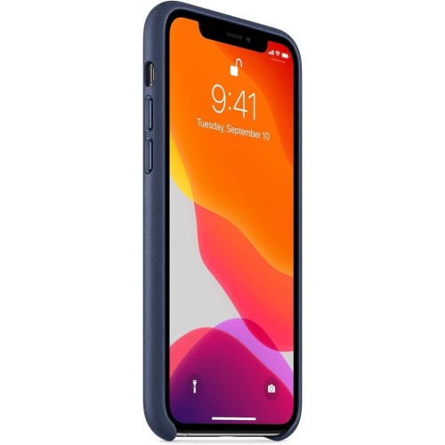 Apple iPhone 11 Pro Deri Kılıf Gece Mavisi MWYG2ZM/A Teşhir